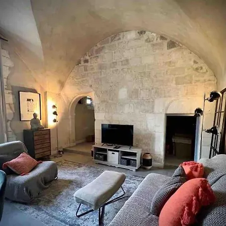 Au Pays De Gide Feutre Dans Un Chateau דירה Lussan (Gard)