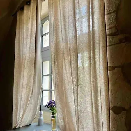 דירה Au Pays De Gide Feutre Dans Un Chateau Lussan (Gard)