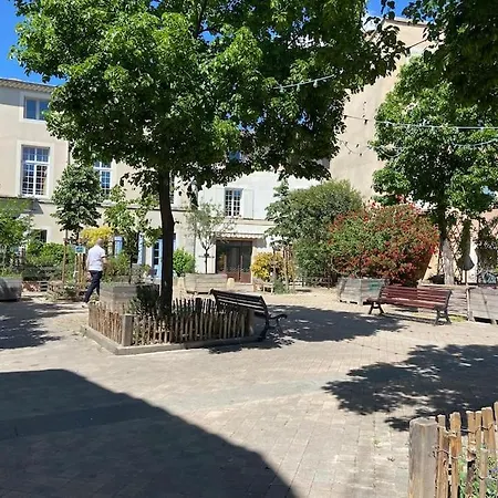 דירה Au Pays De Gide Feutre Dans Un Chateau Lussan (Gard)