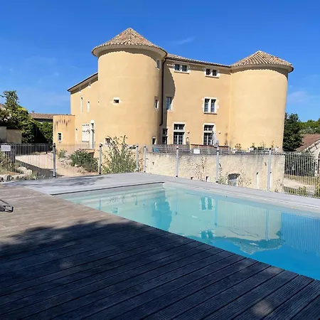 Apartment Au Pays De Gide Feutre Dans Un Chateau Lussan (Gard)