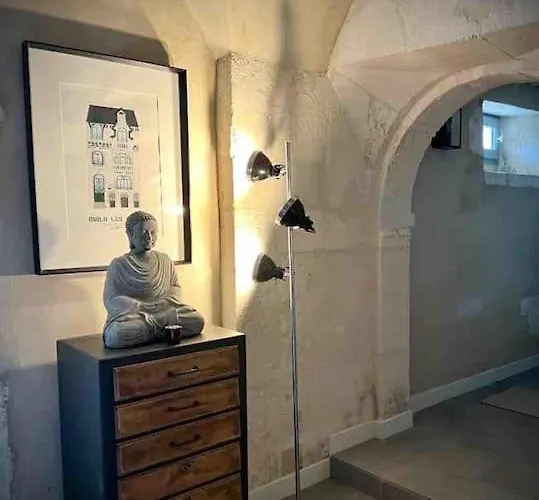 Au Pays De Gide Feutre Dans Un Chateau Apartmán Lussan (Gard)